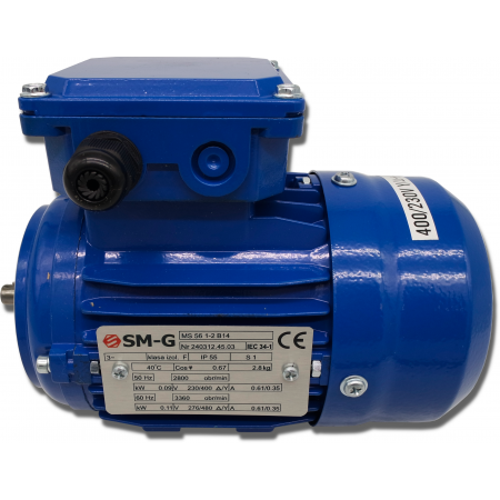 SILNIK ELEKTRYCZNY 0,09kW 400V 2800Obr 3FAZOWY